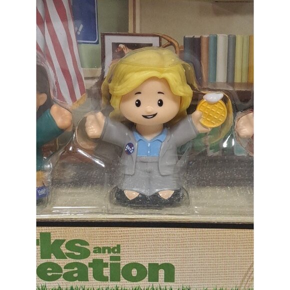 Fisher-Price Little People Collector Parks and Recreation Character Set, New - Picture 6 of 9